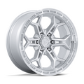 Fuel 1PC Heathen 20x9 Inch Alloy Wheel - Gloss Silver Machined Face, 6x135 Bolt Pattern, +20 Offset