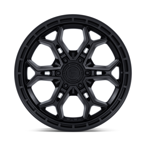 Fuel 1PC HEATHEN 20x9 Matte Black Alloy Wheel with 6x139.7 Bolt Pattern and +1 Offset