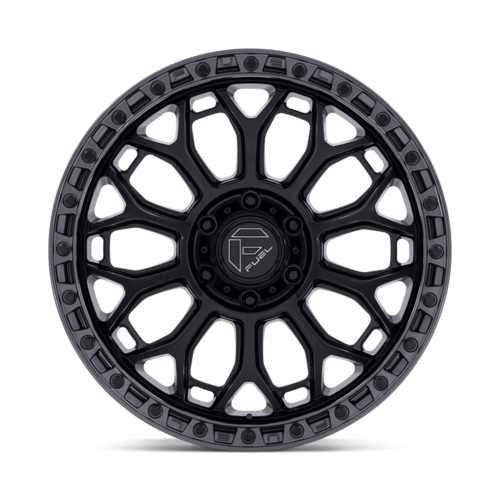 Fuel 1PC FC901 TALON 20x9 6x135 Wheel in Gloss Black with Green Mounting Hardware