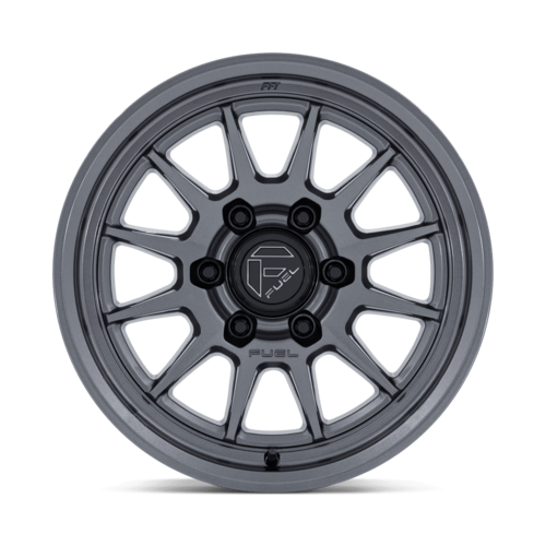 Fuel 1PC FC902 SPUR 17x9 Inch Gloss Gunmetal Wheel with 6x139.7 Bolt Pattern and -12 Offset