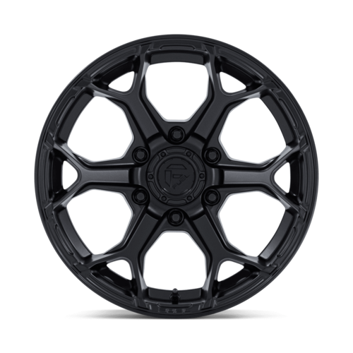 Fuel 1PC SPLICER 17x8.5 Blackout Wheel with 6x114.3 Bolt Pattern and +25 Offset