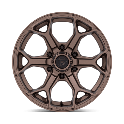 Fuel 1PC FC903 SPLICER 17x8.5 Burnt Bronze Wheel with 6x139.7 Bolt Pattern and +25 Offset