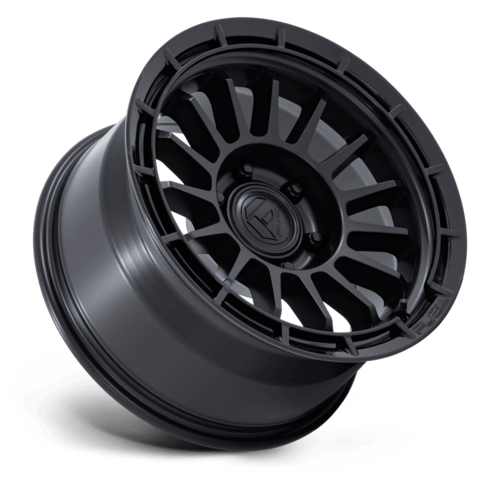 Fuel 1PC FC905 ASCEND 17x9 Matte Black with Gloss Black Lip Wheel