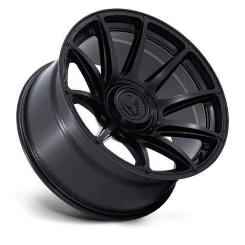 Fuel 1PC FC906 HALO 20x10 Blackout Wheel with 6x135/139.7 Bolt Pattern and -18 Offset