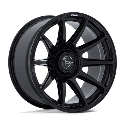 Fuel 1PC FC906 HALO 20x9 Gloss Black Wheel with 5x127/5x139.7 Bolt Pattern and 78.10mm Center Bore