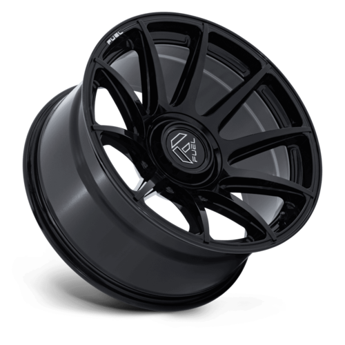 Fuel 1PC FC906 HALO 20x9 Gloss Black Wheel with 6x135/6x139.7 Bolt Pattern and +1 Offset