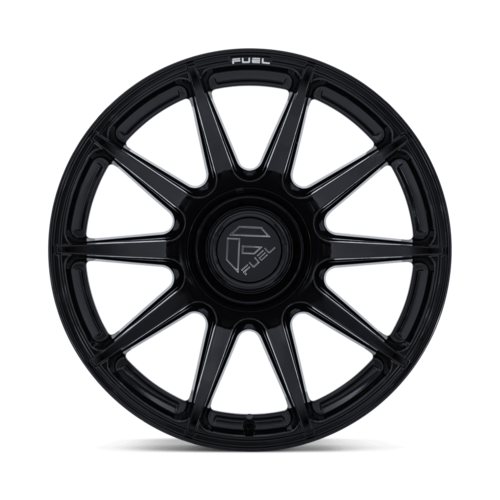 Fuel 1PC FC906 HALO 20x10 Gloss Black Wheel with -18 Offset for 5x127/5x139.7 Bolt Pattern