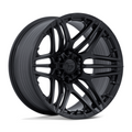 Fuel 1PC FC909 WEAPON 20x10 Blackout Wheel with 5x127 Bolt Pattern and -18 Offset