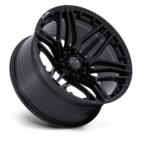 Fuel 1PC FC909 WEAPON 22x9.5 Inch Gloss Black Alloy Wheel with 6x135 Bolt Pattern