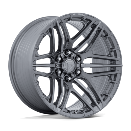 Fuel 1PC FC909 WEAPON 22x9.5 Silver Platinum Wheel with 6x139.7 Bolt Pattern and +20 Offset