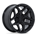 Fuel 1PC FLUX 17x9 Gloss Black Wheel with 5x127 Bolt Pattern and -12 Offset