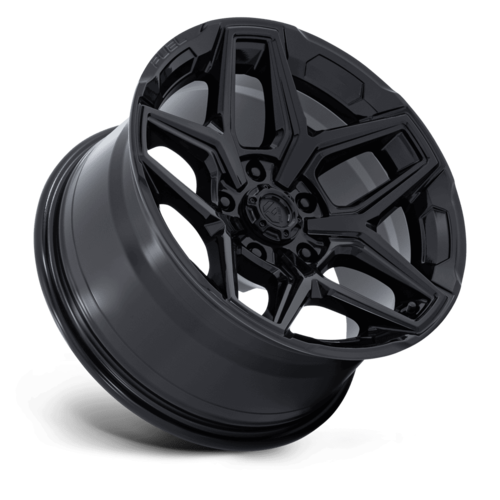 Fuel 1PC FLUX 17x9 Gloss Black Wheel with 5x127 Bolt Pattern and -12 Offset