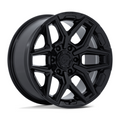 Fuel 1PC FLUX 17-Inch Gloss Black Alloy Wheel with 6x135 Bolt Pattern and +1 Offset