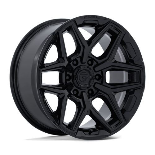 Fuel 1PC FLUX 18x9 Gloss Black Wheels with 6x135 Bolt Pattern and +1 Offset