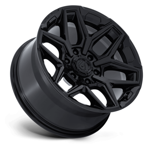 Fuel 1PC FLUX 18x9 Gloss Black Alloy Wheel with 6x135 Bolt Pattern and +20 Offset