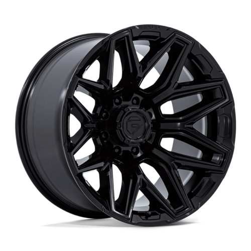 Fuel 1PC FLUX 20x10 Inch Gloss Black Wheel with 8x170 Bolt Pattern and -18 Offset