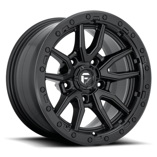 Fuel 1PC D679 Rebel 17x9 Matte Black Wheel for 5x150 Bolt Pattern with 110.10mm Center Bore