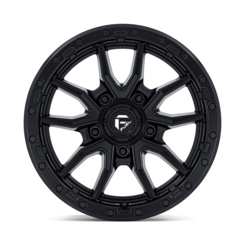 Fuel 1PC D679 REBEL 18x9 Matte Black Wheel with 5x150 Bolt Pattern and +20 Offset