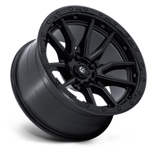 Fuel 1PC D679 REBEL 20x10 Matte Black Wheel with -18 Offset and 5x139.7 Bolt Pattern