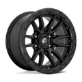 Fuel 1PC D679 Rebel 18x9 Matte Black Wheel with -12 Offset and 6x139.7 Bolt Pattern
