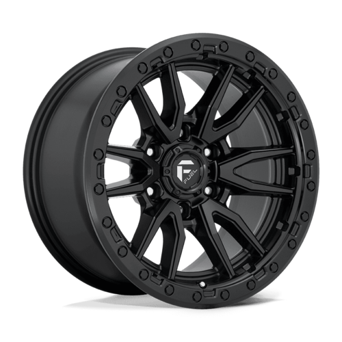 Fuel 1PC D679 Rebel 20x9 Matte Black Wheel with 8x180 Bolt Pattern and +1 Offset