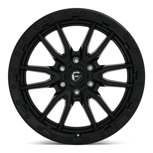 Fuel 1PC D679 REBEL 20x9 Matte Black Wheel with 6x139.7 Bolt Pattern and +20 Offset