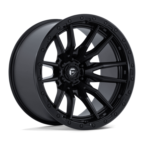 Fuel 1PC D679 REBEL 22x12 Matte Black Wheel with 6x135 Bolt Pattern and -44 Offset