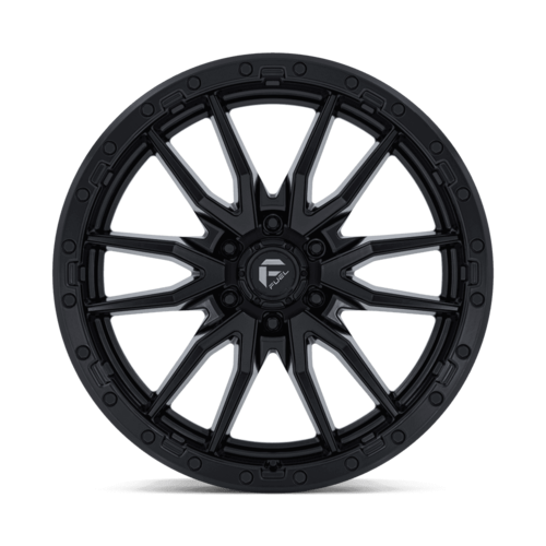 Fuel 1PC D679 Rebel 22x9 Matte Black Wheel with 6x139.7 Bolt Pattern and +20 Offset