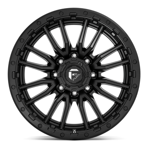 Fuel 1PC D679 Rebel 22x10 Matte Black Wheel with -18 Offset and 8x165.1 Bolt Pattern