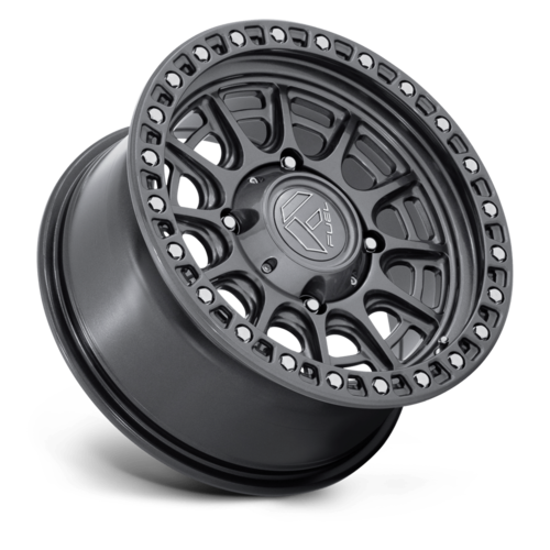 Fuel UTV FV832 Cycle UTV 15x7 Gloss Gunmetal Wheel with 4x156 Bolt Pattern and +38 Offset