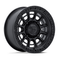 Fuel UTV FV832 Cycle UTV 15x7 Matte Black with Gloss Black Lip Wheel