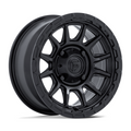 Fuel UTV FV866 Piston 15x7 Matte Black Wheel with Gloss Black Lip and 5x114.3 Bolt Pattern