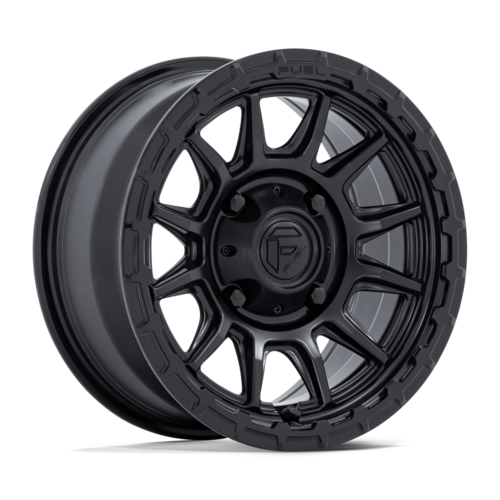 Fuel UTV FV866 Piston 15x7 Matte Black Wheel with Gloss Black Lip and 5x114.3 Bolt Pattern