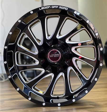 22X12 LEGION OFFROAD L1 WHEELS 5X5.5(139.7) & 5X150 -44 Offset