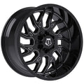 TIS OFF-ROAD 544BM 2.0 WHEELS 8X170 - GLOSS BLACK & MILLED