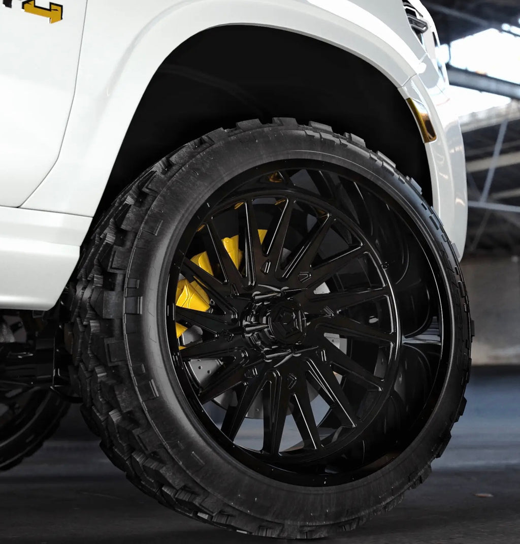 TIS OFF-ROAD 547B WHEELS 8X170 - GLOSS BLACK