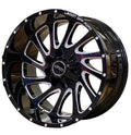 22X12 LEGION OFFROAD L1 WHEELS 5X5.5(139.7) & 5X150 -44 Offset