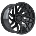 20X10 TIS OFF-ROAD 554B WHEELS 8X6.5(165.1) - GLOSS BLACK