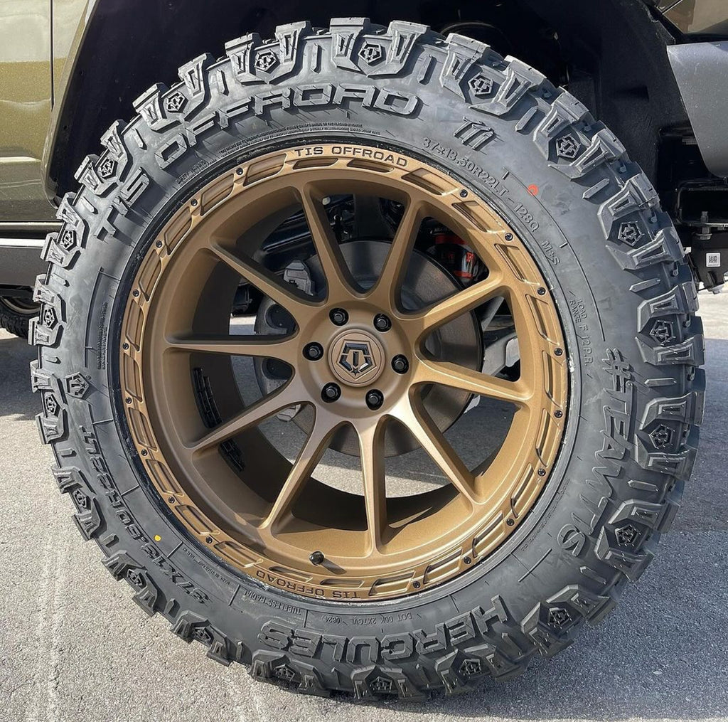 17X9 TIS OFF-ROAD 563BZ WHEELS 5X5.0(127) - 12 OFFSET - SATIN BRONZE