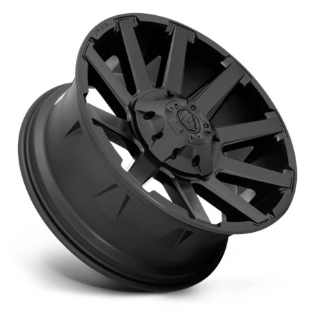 FUEL CONTRA D437 WHEELS 5X5.5(139.7) & 5X150 - SATIN BLACK