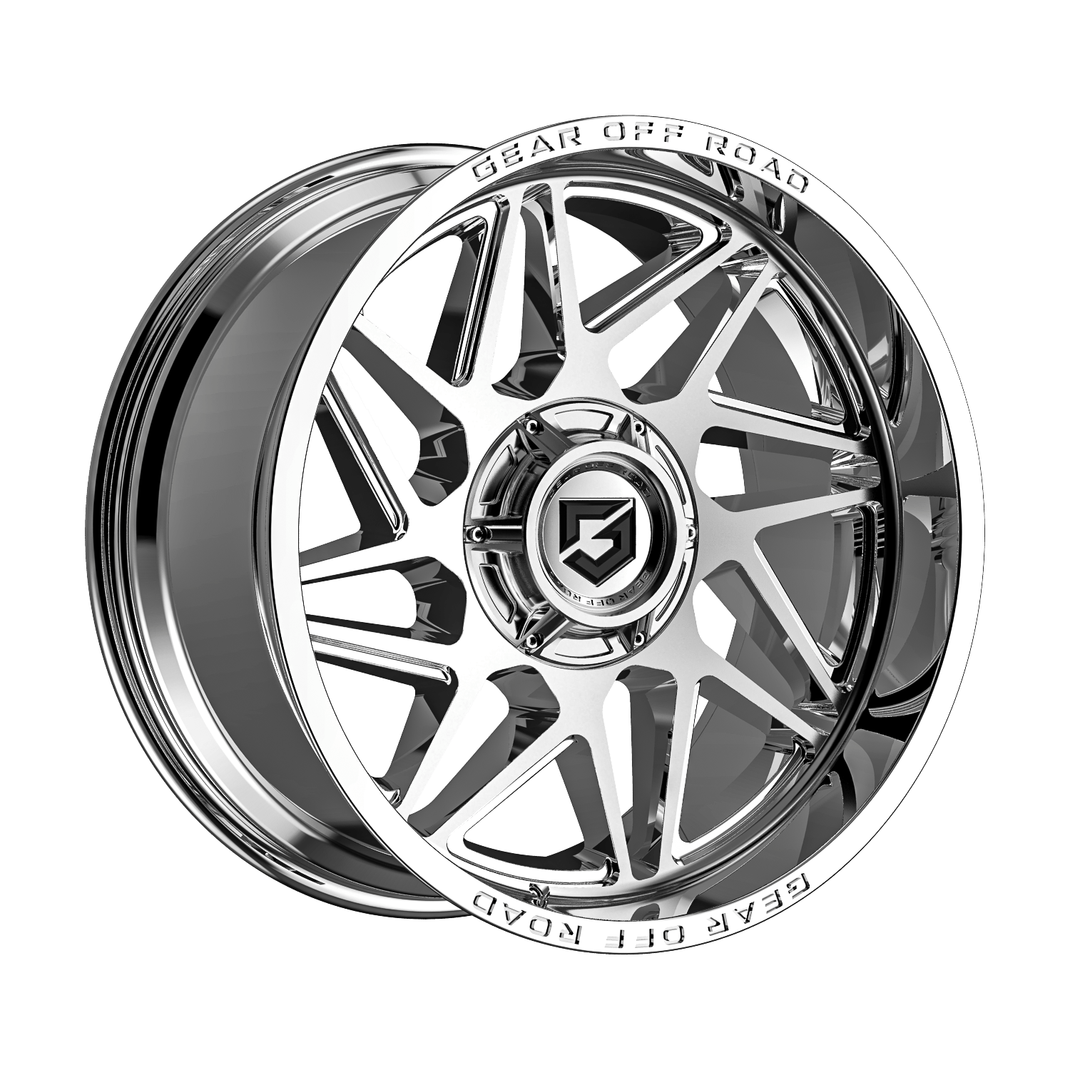 Gear Off Road 761C Ratio 18x9 Cast Aluminum Wheel with 8x180 Bolt Pattern and +18 Offset