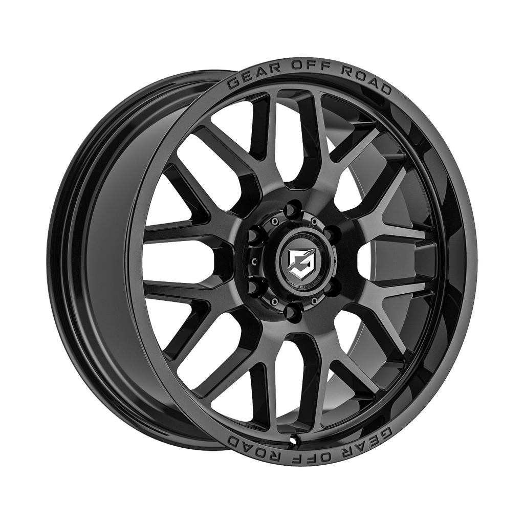 Gear Off Road 763B Raid 18x9 Cast Aluminum Wheel with +18 Offset and 6x5.50 Bolt Pattern