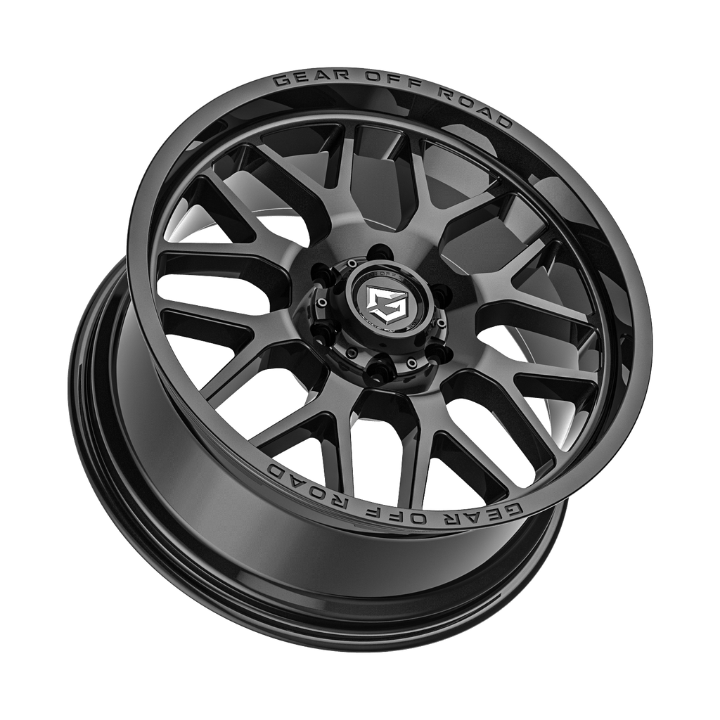 Gear Off Road 763B Raid 18x9 Cast Aluminum Wheel with +18 Offset and 6x5.50 Bolt Pattern