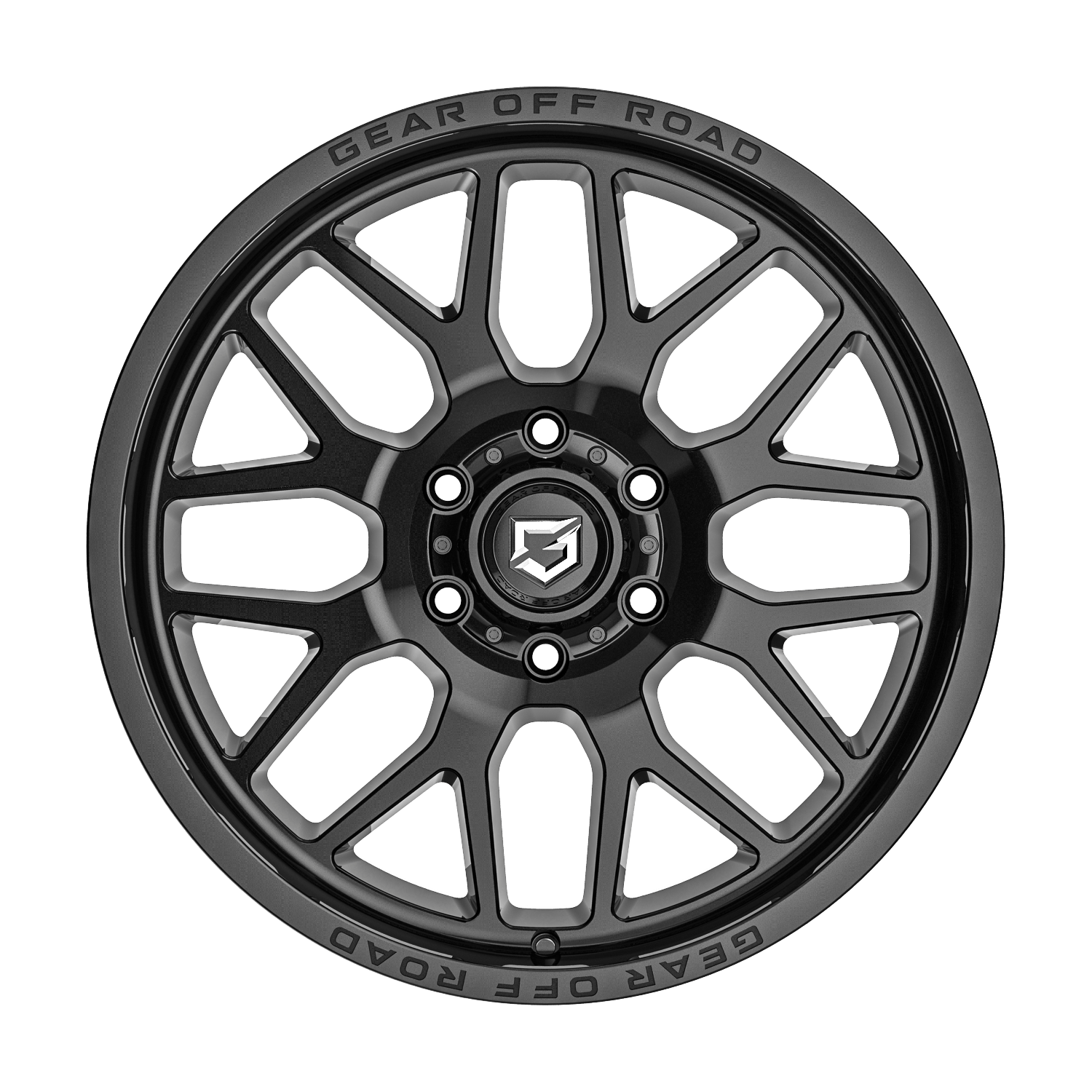 Gear Off Road 763B Raid 20x9 Cast Aluminum Wheel with +18 Offset and 5x5.50 Bolt Pattern
