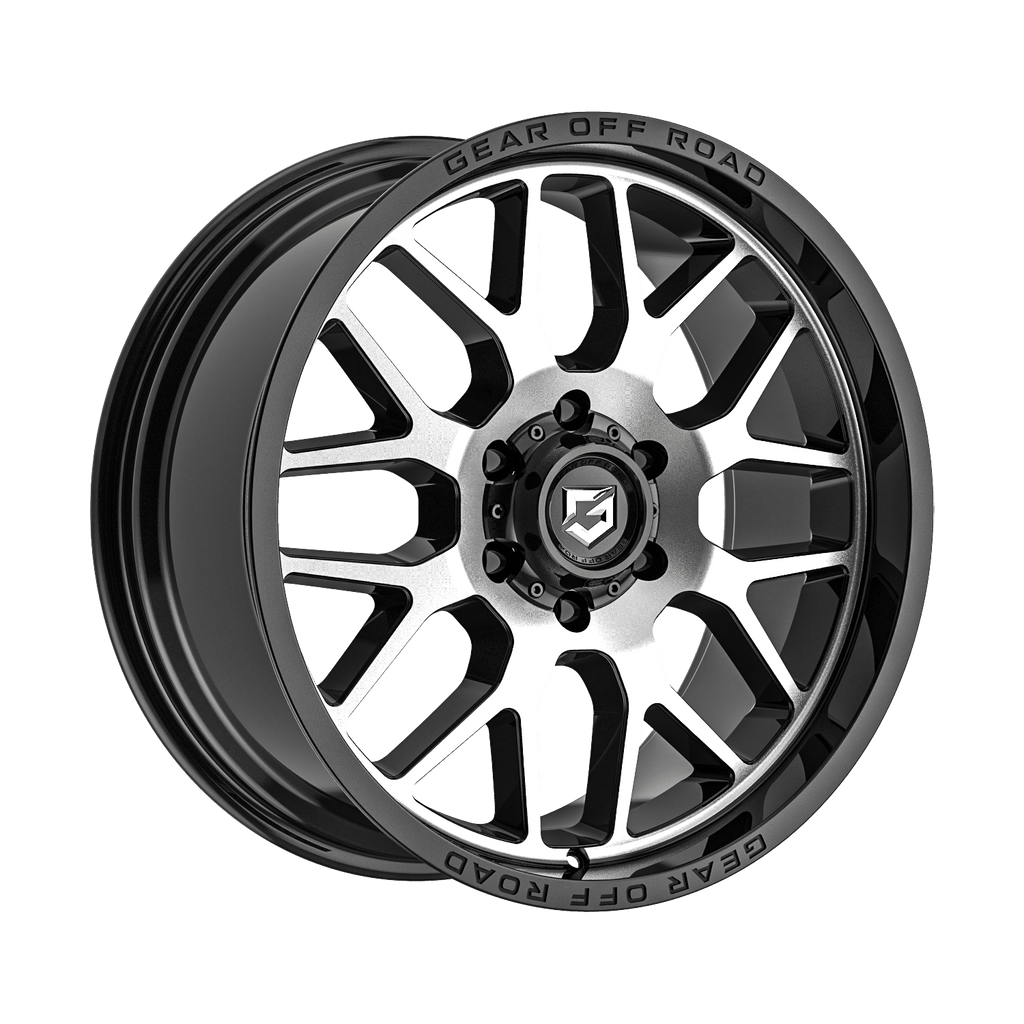 Gear Off Road 763MB RAID 20x9 Cast Aluminum Wheel with +18 Offset and 6x5.50 Bolt Pattern