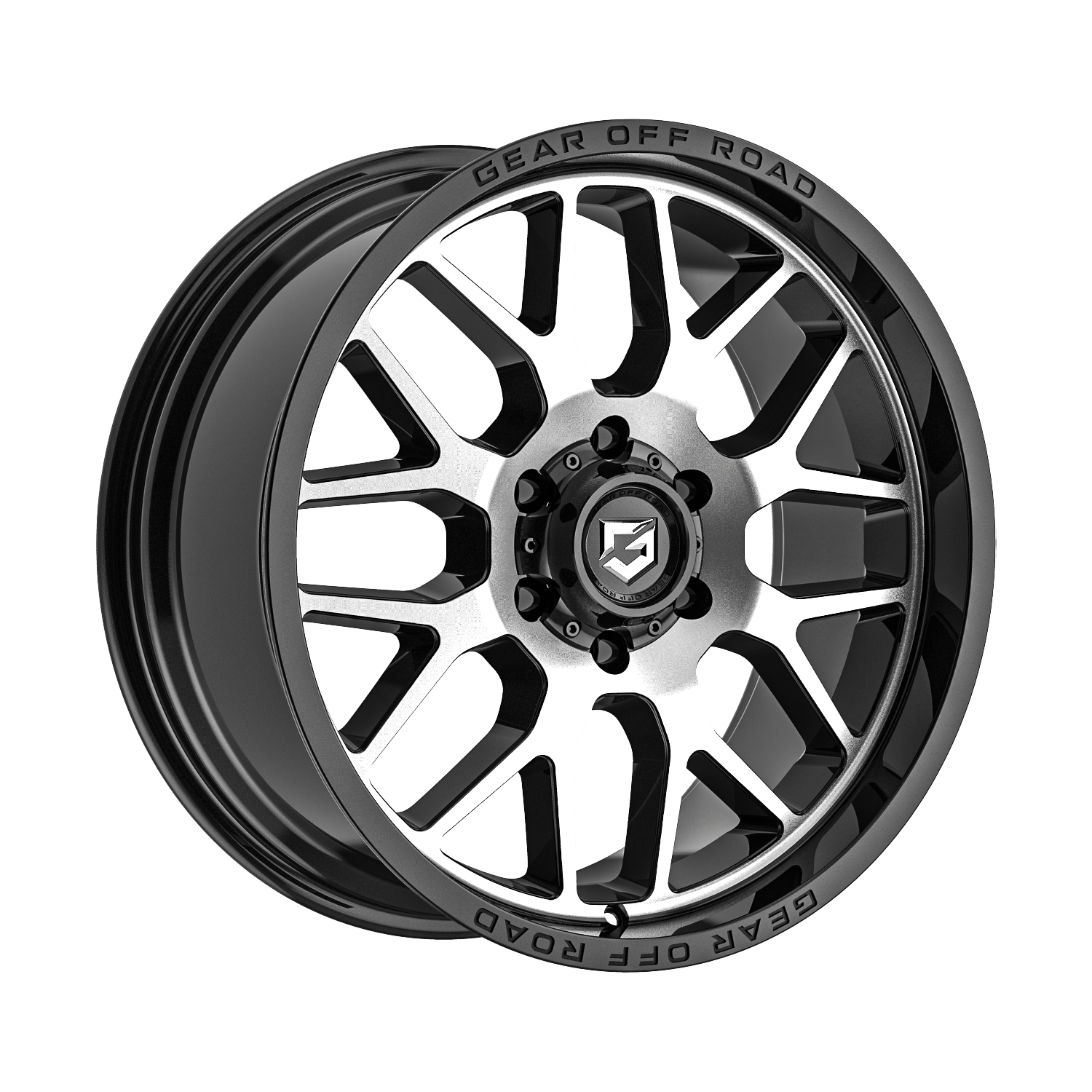 Gear Off Road 763MB RAID 20x9 Cast Aluminum Wheel with +18 Offset and 6x5.50 Bolt Pattern