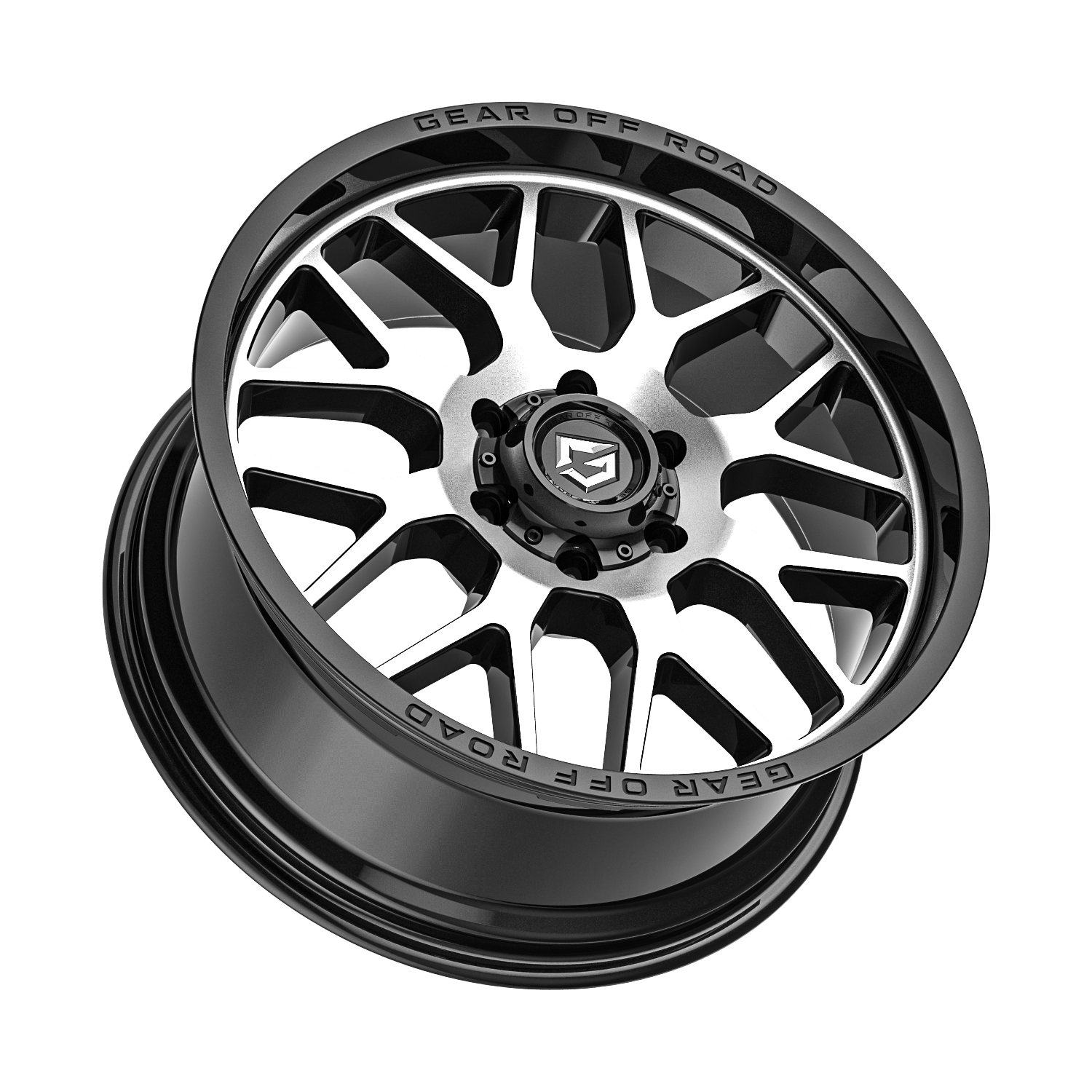 Gear Off Road 763MB RAID 20x9 Cast Aluminum Wheel with +18 Offset and 6x5.50 Bolt Pattern