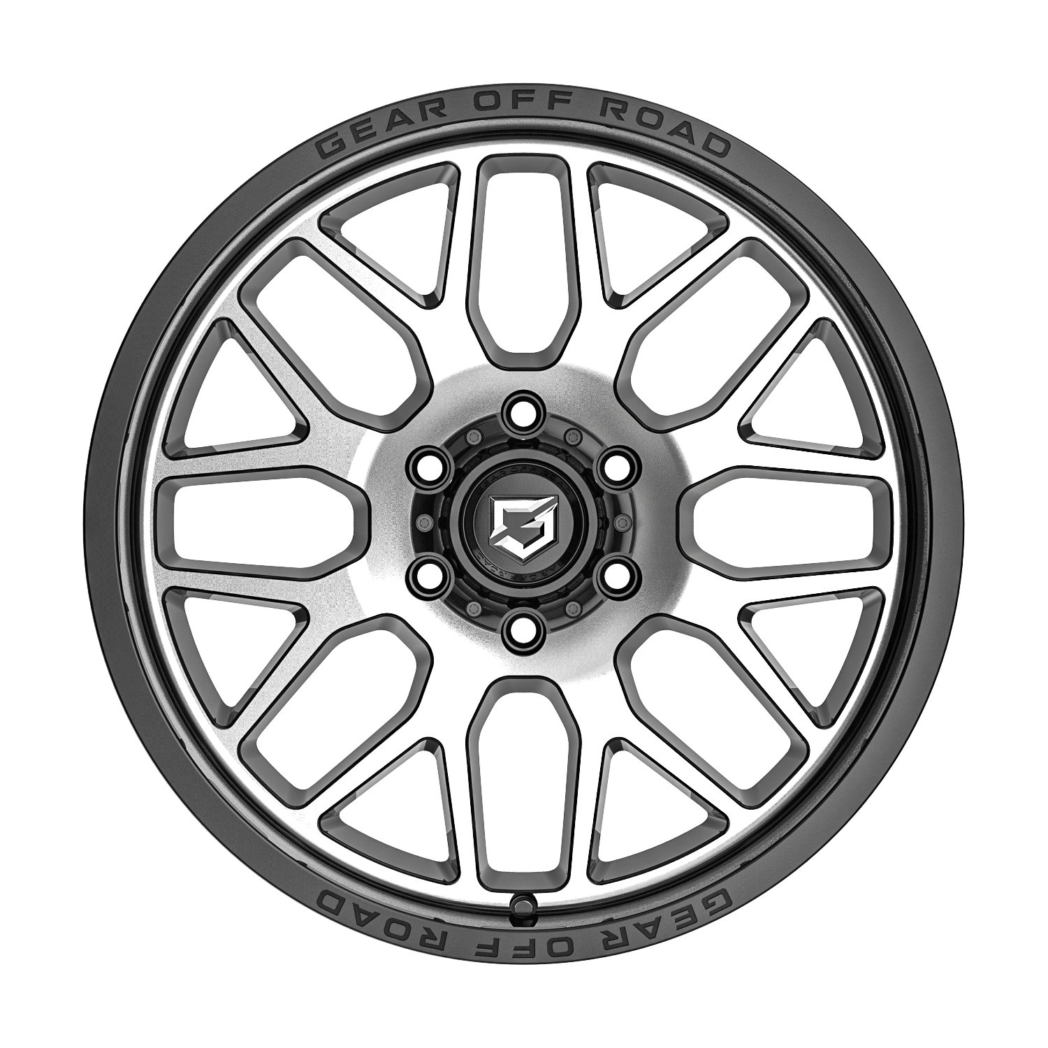 Gear Off Road 763MB RAID 20x9 Cast Aluminum Wheel with +18 Offset and 6x5.50 Bolt Pattern