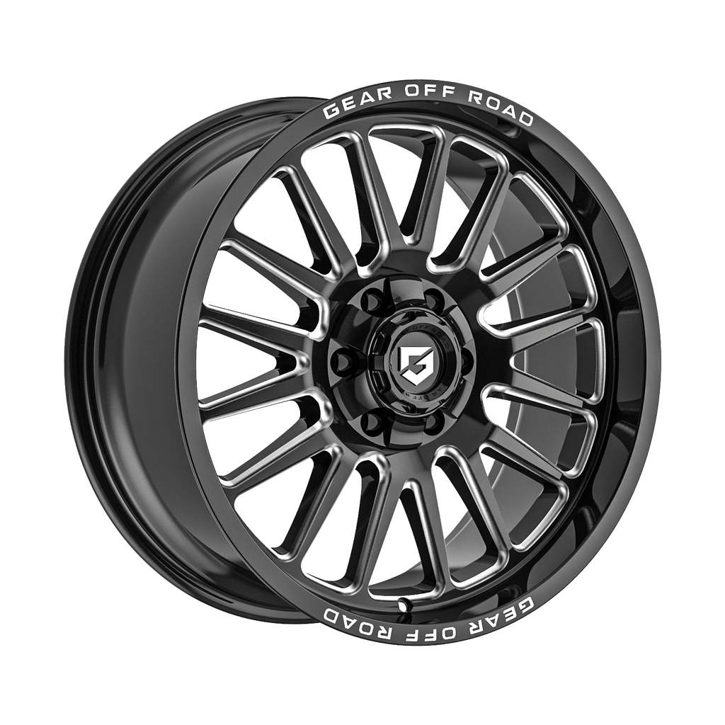 Gear Off Road 764BM 20x10 Cast Aluminum Wheel with 8x170 Bolt Pattern and -19 Offset