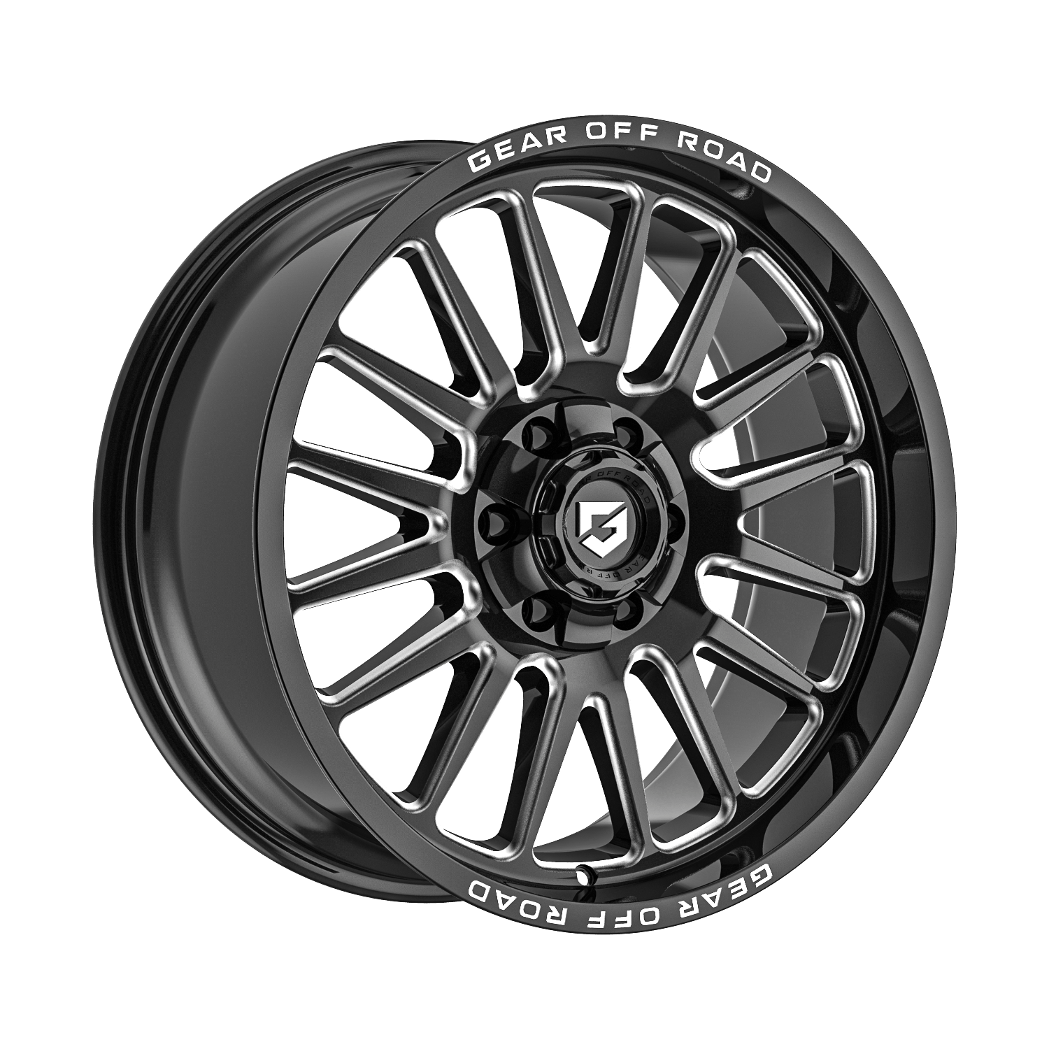 Gear Off Road 764BM 20x10 Cast Aluminum Wheel with 8x170 Bolt Pattern and -19 Offset